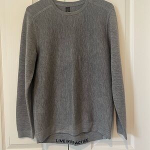 lululemon athletica Women's Scoopneck Sweater - Gray